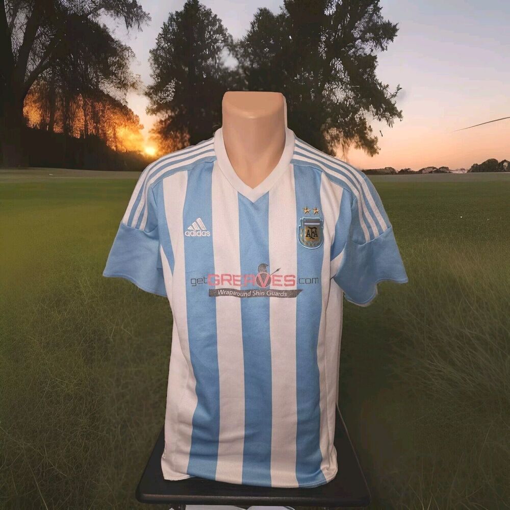 ARGENTINA 2015 2016 HOME FOOTBALL SHIRT SOCCER JERSEY ADIDAS AC0326 SIZE XL MEN
